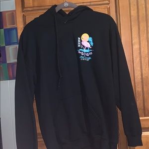 riot society flamingo hoodie